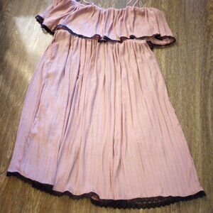 Plus size Wax Poetic Clothing off the Shoulder Summer Dress with Straps
